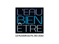Logo L’Eau Bien-Être, réseau de piscines et spas, partenaire de GDBM Piscines