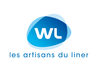 Logo WL Liners, fabricant français de liners de piscine, partenaire de GDBM Piscines